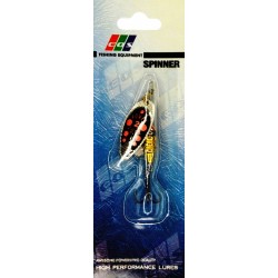 Блешня для риболовлі, обертова, EOS S0029С, вага 7г, колір GS223006